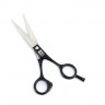 Парикмахерские ножницы PROFI STEP прямые 5,5'' черные DEWAL BS255