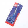 Парикмахерские ножницы COLOUR STEP прямые 5,5" DEWAL M31955- BL