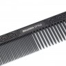 Расческа DEWAL металлическая JF10225black
