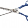 Парикмахерские ножницы COLOR STEP филировочные 28 зубцов 5.5" DEWAL ML55AS-BL