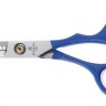 Парикмахерские ножницы COLOR STEP филировочные 28 зубцов 5.5" DEWAL ML55AS-BL